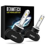 BEAMTECH 880 LED Headlight Bulb, 50W 6500K 8000Lumens Extremely Brigh 885 893 899 CSP Chips Conversion Kit