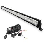 LED Light Bar YITAMOTOR 52 Inch 300W Light Bar with 12V Switch on/off Wiring Harness Spot Flood Combo Offroad LED Lights compatible for Jeep Truck Car Boat 4X4 SUV UTV 27,000 Lumens, 3 Year Warranty