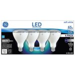 GE LED 65W BR30 Soft White Flood Light (4-pk.)