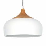 tomons Pendant Lamp White LED Ceiling Lamp Scandinavian Modern Simple Style for Living Room Dining Room Restaurant