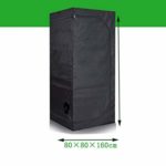 akonasda Black Indoor Grow Boxes for Vegetables Complete kit Grow Tent 80x80x160cm