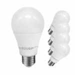 JULLISON A19 LED Light Bulb, 14W, 1500 Lumens, 100W Equivalent, 3000K Warm White, CRI80+, Non-dimmable, E26 Base, UL-Listed(4-Pack)