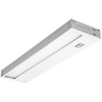 Dimmable Hardwired Under Cabinet LED Lighting, UL Listed, Edge lit Technology, Warm White(2700k), White Finished (22 Inch)