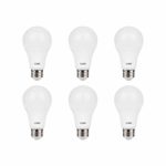 LUNO A19 Dimmable LED Bulb, 11W (75W Equivalent), 1100 Lumens, 2700K (Soft White), Medium Base (E26),UL & Energy Star (6-Pack)