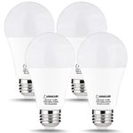LOHAS A19 LED Bulb 100W Equivalent, LED Light Bulbs 13.5W, Warm White 2700K, E26 Medium Base Bulbs, 240 Degree Beam Angle LED Lights, LED Lamp, Non-Dimmable for Home Lighting(4 Pack)