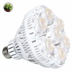 SANSI 36W LED Grow Light Bulb Daylight Plant Light Full Spectrum Grow Light, Sunlight White Grow Bulb for Indoor Garden Greenhouse Grow Walls, UV&IR, E26 90-132V