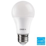 Cree 8 Pack 40W Equivalent Soft White (2700K) A19 Dimmable Exceptional Light Quality LED Light Bulb.