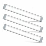 LED Under Cabinet Lighting, Aglaia Dimmable Under Cupboard Light LED 9W 6000K Ultra Thin Closet Light Bar for Kitchen Shelf Locker Show Case（3 Pack）