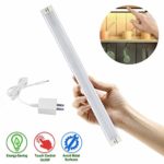 LED Under Cabinet Lighting, Kitchen Lighting With 33 LED And Touch Control On/Off 6000K Cool White Under Counter Lights For Wardrobe Closet Counter And Workbench etc (White-Cool)