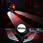 CLighting LED Auxiliary Lights Angel Wings Driving Rock Lamp for Car Motorcycles Jeep Trucks Off Road Bicycle Kawasaki Harley ATV SUV Vehicle Boat (White)