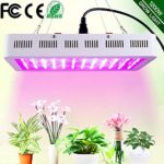 1200W LED Plant Grow Light, WAKYME Adjustable Full Spectrum Double Switch Plant Light with Veg & Bloom Button and Powerful Heat Dissipation System Grow Lamp for Indoor Plants Veg and Flower