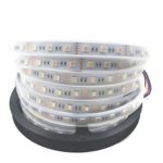 Visdoll 5050 Rgbww 4 in 1 Led Strip Light DC12V, 16.4Ft 300Leds RGB+ Warm White 4 Colors in 1 Led Dimmable Flexible Tape Light