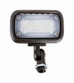 15W Outdoor LED Flood Security Lights, Waterproof Landscape Lighting, 50W PSMH Equivalent, 1500 Lumens, 4000K Cool White, 1/2″ Adjustable Knuckle, UL-Listed, DLC4.2 Qualifiled, 5 Years Warranty