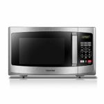 Toshiba EM925A5A-SS Microwave Oven with Sound On/Off ECO Mode and LED Lighting, 0.9 cu. ft, Stainless Steel