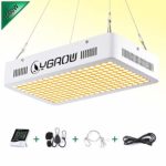 Grow Lights for Indoor Plants,YGROW Led Grow Light Full Spectrum Plant Lights with Daisy Chained Design,Reflector-Series Plant Grow Lights for Succulents Veg and Flower 1500W