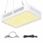 Grow Light, Roleadro 600W Full Spectrum LED Grow Lights for Indoor Plants, 3500k Sunlike Plant Light with Dual-Chip Adjustable Rope, Daisy Chain, with ON/Off Switch for Seedings Veg Micro Greens, Clon