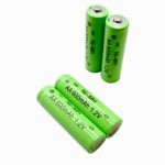 ASC Solar Light AA Ni-MH 600mAh Rechargable Batteries (Pack of 12)