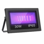 UV Black Light, Mrhua Outdoor High Power 30W Ultra Violet LED Flood Light, IP65-Waterproof for Blacklight Party,DJ Disco Night Clubs, Fluorescent Paint, Neon Glow, Glow in The Dark, Body Paint