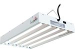 Hydrofarm Agrobrite FLT24 T5 Fluorescent Grow Light System, 2 Foot, 4 Tube