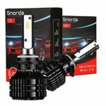 9005 LED Headlight Bulbs, Snorda Headlights Hi/Lo Beam All-in-One Conversion Kit 6000K 9000 Lumens 40W IP68 Waterproof Extremely Brigh CSP …