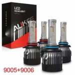 Aukee 9005 9006 Combo LED Headlight Kit, HB3 HB4 Hi Lo Beam 12000Lm 6000K 60W CREE Chips Extremely Bright All-in-One Conversion Kit