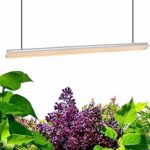 4FT White Light Full Spectrum LED Grow Light, 64W Integrated Growing Lamp Fixture, Grow Shop Light, with ON/Off Switch Plug and Play