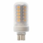 Newhouse Lighting T5 LED Bulb Halogen Replacement Lights, 3W (18W Equivalent), Wedge Base, 280 lm, 12V, 3000K, Non-Dimmable