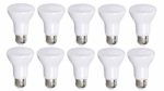 10 Pack Bioluz LED BR20 LED Bulb Dimmable 7W = 50 Watt Replacement Soft White 3000K Indoor/Outdoor Floodlight LED Bulbs Medium Base E26 UL Listed (Pack of 10)