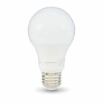 AmazonBasics 60 Watt 10,000 Hours Dimmable 750 Lumens LED Light Bulb – Pack of 6, Daylight