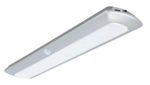 Good Earth Lighting 12-Inch Rechargeable Lithium Ion Battery LED Motion-Activated Light Bar – Silver – 4000K – Motion Sensing up to 15 ft