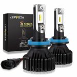 H11/H8/H9 LED Headlight Bulbs leppein S+ Series 16xZES 2nd Chips 6500K 8000LM 60W Cool White All-in-one Conversion Kit