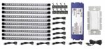 12V LED Hardwire Kitchen Light Kit | 10 Panels | Dimmable LED System Included | Pure White ~ 4200 K | Pro Series | Inspired LED | Under Cabinet LED Lighting | 40W Magnitude LinDrive Transformer
