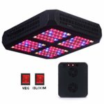 VIVOSUN 600W Led Grow Light Full Spectrum with Double Switch for Indoor Plants Growing Veg and Bloom
