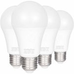 100W Equivalent LED Bulbs A19, AMAZING POWER Daylight White Non-Dimmable Medium Screw Base Light Bulbs 6500K, 4-Pack