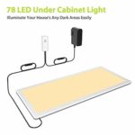 Under Cabinet Light, OxyLED Dimmable Under Counter Lighting, Extra Large LED Panel Light for Kitchen Closet, Art Studio, Attic, Office,Cupboard (12W, 750lm, Warm White 3000K)