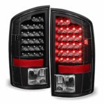 ACANII – For Black 2007-2008 Dodge Ram 1500/07-2009 2500 3500 LED Tail Lights Brake Lamps