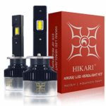 HIKARI LED Headlight Bulbs Conversion Kit-H1, 2019 New Gen of HIKARI, Adjustable Beam, 9600lm 6K Cool White,2 Yr Warranty