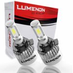 Lumenon 9006 HB4 LED Headlight Kit Flip COB Chips-90W 18000LM 6000K Xenon White Light