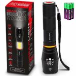 GearLight LED Tactical Flashlight S1000 with Lantern and Magnet – White and Red Work Light – As Seen on TV Tac Light with Batteries Included – Camping, Emergency Taclight Pro Flashlights