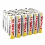 Tenergy AA Rechargeable NiCD Battery, 1.2V 1000mAh High Capacity AA Batteries for Solar Lights, Garden Lights, Yard Light 24-Pack
