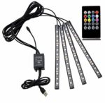 Car LED Strip Light, Atmosphere Neon Lighting Kit with Music Sound Active Function