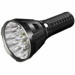 IMALENT MS18 Flashlight 100,000 Lumens, 18pcs Cree XHP70 2nd LEDs,Long Throw Up to 1350 meters, with OLED Display and Built-in Cooling Tools
