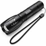 LED Tactical Flashlight S1000 – High Lumen, 5 Modes, Zoomable, Water Resistant, Handheld Light – Best Camping/Outdoor/Hiking/Everyday Flashlights/Gift-Giving/Emergency(Batteries Not Included)