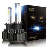 Cougar Motor H3 LED Headlight Bulbs, 7200Lm 6K Xenon White All-in-One Conversion Kit