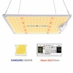 Spider Farmer SF 1000 LED Grow Light,with Samsung Chips LM301B & Mean Well Driver, Sunlike Full Spectrum 3000K 5000K 660nm 760nm IR for Indoor Plants Veg Flower, Same Output as Blurple 1000W Lights