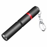 LETMY Super Small Mini LED Flashlight, Ultra Bright Pen Light with Key Chain – Best EDC Flashlight for Gift, Camping, Outdoor, Emergency (1 Pack)