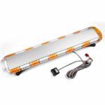 ASPL 47″ 88 LED High Intensity Low Profile Roof Top Strobe Light Bar Emergency Warning Strobe lights For Tow Truck Construction Vehicles (Amber/White)