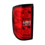 Tail Light For 14-18 Chevy 1500/15-18 Silverado 2500HD/3500HD / 2015-2018 GMC SIERRA 3500 HD dually models only LED – OEM Left