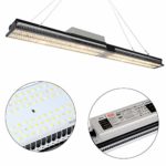 MARS HYDRO SP 250 Led Grow Lights Full Spectrum for Indoor Plants Veg and Flower Dimmable Hydroponic Greenhouse Water Proof LED Growing Lamps 2x4ft Cool and Quiet