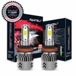 FANTELI H11(H8,H9) LED Headlight Bulbs All-in-One Conversion High Beam/Low Beam/Fog Lights Kit – 72W 8000LM 6000K Xenon HID Cool White Lamp Replacements – 5 Years Warranty